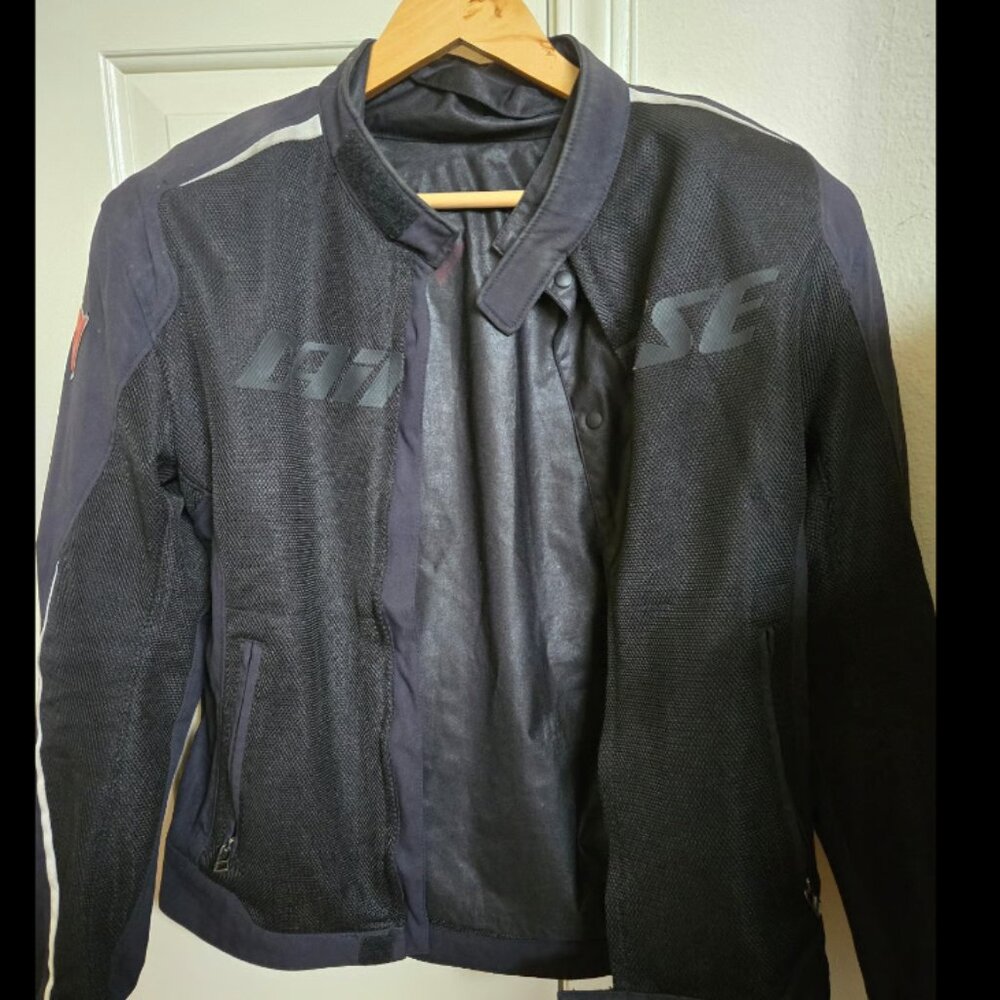 Dainese Motorycle Jacket with Back Protector and removable inner lining.